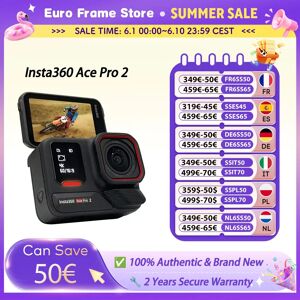 【Stock UE】 Insta360 Ace Pro 2 Caméra d'action étanche 8K Double puce IA, capteur 1/1.3 pouces AcePro 2 Nouveau - Publicité 【Stock UE】 Insta360 Ace Pro 2 Caméra d'action étanche 8K Double puce IA, capteur 1/1.3 pouces AcePro 2 Nouveau - Publicité