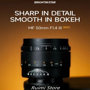 VILTROX Brightin Star 50mm f1.4 III objectif de mise au