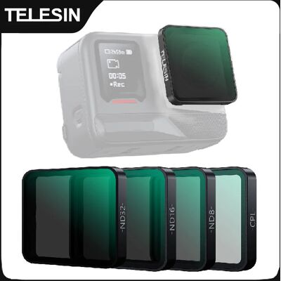 TELESIN CPL ND8 ND16 ND32 jeu de filtres d'objectif cadre en alliage d'aluminium pour Insta 360 Ace pro 2 ND filtre d'objectif CPL pour Insta 360 Ace pro - Publicité TELESIN CPL ND8 ND16 ND32 jeu de filtres d'objectif cadre en alliage d'aluminium pour Insta 360 Ace pro 2 ND filtre d'objectif CPL pour Insta 360 Ace pro - Publicité