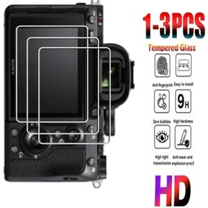 BISHCVER Protecteur d'écran LCD pour appareil photo Sony Alpha 7R VI V IV III A7R6 A7R5 A7R4 A7R3, 1 à 3 pièces, verre trempé HD 9H