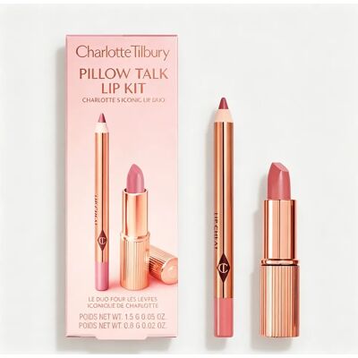 Charlotte Tilbury Ensemble Rouge à Lèvres et Crayon Contour des Lèvres, Fond de Teint Mat Lisse et Coussiné, Fard à Joues Éclatant Naturel et Lumineux, Maquillage Impeccable Modulable - Publicité Charlotte Tilbury Ensemble Rouge à Lèvres et Crayon Contour des Lèvres, Fond de Teint Mat Lisse et Coussiné, Fard à Joues Éclatant Naturel et Lumineux, Maquillage Impeccable Modulable - Publicité