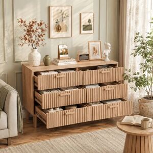 Other Commode à 6 tiroirs, Meuble de Rangement en Bois, Multifonctionnel Commode Chambre, Armoire à Tiroirs pour Salon, Chambre à Coucher, Couloir, Commode, buffet, grand espace de rangement - Publicité Other Commode à 6 tiroirs, Meuble de Rangement en Bois, Multifonctionnel Commode Chambre, Armoire à Tiroirs pour Salon, Chambre à Coucher, Couloir, Commode, buffet, grand espace de rangement - Publicité