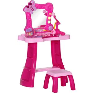 AIYAPLAY Ensemble de Coiffeuse pour Enfants 15 PCS, table de maquillage avec tabouret et miroir, lumière, musique, microphone, s - Publicité AIYAPLAY Ensemble de Coiffeuse pour Enfants 15 PCS, table de maquillage avec tabouret et miroir, lumière, musique, microphone, s - Publicité