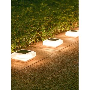 SHENZHITECH Lumière de pilier solaire 30Led, lumières de capuchons de poteau, lampe de poteau de clôture étanche extérieure, pour poteaux en bois de jardin pelouse Camping déco d'été - Publicité SHENZHITECH Lumière de pilier solaire 30Led, lumières de capuchons de poteau, lampe de poteau de clôture étanche extérieure, pour poteaux en bois de jardin pelouse Camping déco d'été - Publicité