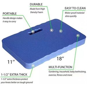 Other Tapis à genoux haute épaisseur, coussin en mousse de densité, imperméable, pour jardin, bain, sol, Yoga, Protection, Garage, Sport doux, antidérapant - Publicité Other Tapis à genoux haute épaisseur, coussin en mousse de densité, imperméable, pour jardin, bain, sol, Yoga, Protection, Garage, Sport doux, antidérapant - Publicité