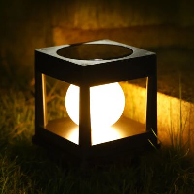 SHENZHITECH lampadaire solaire extérieur poteau casquettes lumières solaire clôture lampadaire pilier lampes étanche pour poteaux en bois Patio Camping Dec - Publicité SHENZHITECH lampadaire solaire extérieur poteau casquettes lumières solaire clôture lampadaire pilier lampes étanche pour poteaux en bois Patio Camping Dec - Publicité