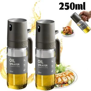 NONE Pulvérisateur d'huile 250 ml, en verre borosilicate de haute qualité sans BPA, pour friteuse à air, salades, barbecue, ustensile de cuisine