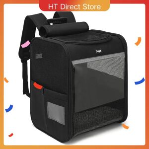 Oak & Tea Sac à dos pour animaux de compagnie Dogat XL - Transporteur respirant pour chat/chien jusqu'à 10 kg avec fenêtre en maille, pliable - Publicité Oak & Tea Sac à dos pour animaux de compagnie Dogat XL - Transporteur respirant pour chat/chien jusqu'à 10 kg avec fenêtre en maille, pliable - Publicité