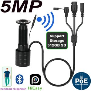 HQCAM 5MP porte oeil IP POE caméra Mini judas 1.66mm