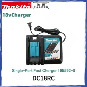 Makita – chargeur rapide universel à Port unique, Lithium-Ion 18V,