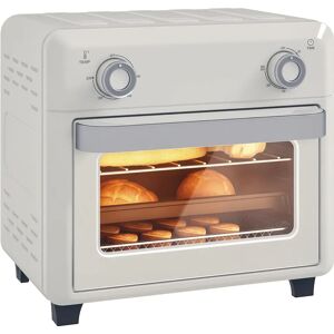 HOMCOM Mini four à air chaud 10L, four à chaleur tournante 1000W friteuse sans huile minuterie 60 min avec température réglable 80°C-230°C, plaque & grille de cuisson inclus, crème - Publicité HOMCOM Mini four à air chaud 10L, four à chaleur tournante 1000W friteuse sans huile minuterie 60 min avec température réglable 80°C-230°C, plaque & grille de cuisson inclus, crème - Publicité