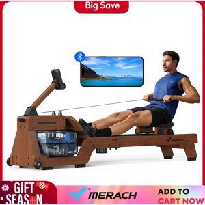 MERACH Rameur d'eau pour la maison, fabriqué en bois massif