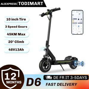 Other Trottinette Électrique Adulte D6 Batterie 48V 13AH Scooter