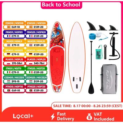 FunWater - Paddle Surf - 335x84x15 cm - Paddle Board - Publicité FunWater - Paddle Surf - 335x84x15 cm - Paddle Board - Publicité