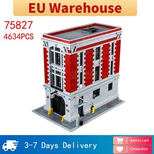 WSUEL 4634 pièces de blocs de construction Ghostbusters Firehouse Headquarters,
