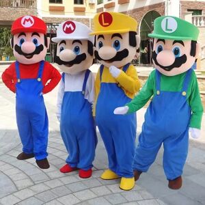 Bandai Costume de poupée de dessin animé Disney Super Mario,