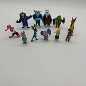 Bandai Incroyable Zootopia animaux figurine jouets lapin Judy Hopps renard