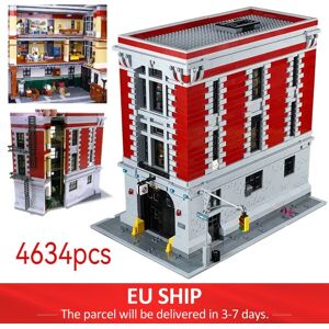 NONE 4634 pièces Ghostbusters caserne de pompiers modèle blocs de