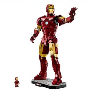 Bandai 1297 pièces de briques de collection Marvel Iron Man