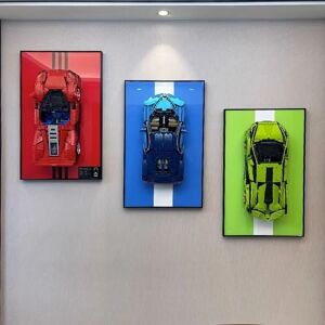 NONE Panneau d'affichage pour LEGO Technic Porsche 911 RSR Bugatti