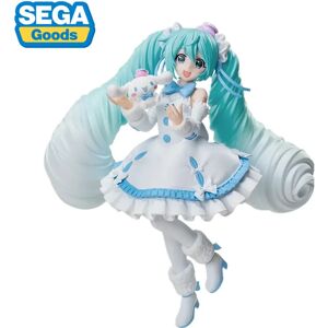 Bandai Figurine d'anime originale SEGA Luminasta Hatsune Miku Kwaii Q