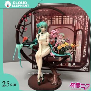 Bandai Hatsune Miku – figurine de dessin animé Cheongsam Miku,