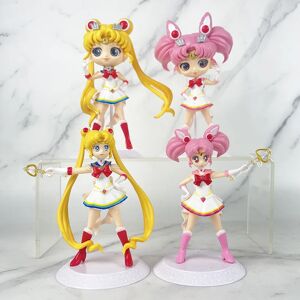 Bandai Sailor Moon – figurines d'action Tsukino Usagi Chibiusa, jouets