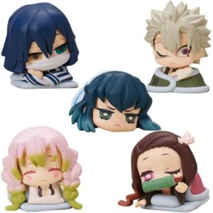 Bandai Demon Slayer Anime Action Figure, Mitsuri Obanai, Version Q,