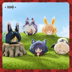Bandai Jeu Original Genshin Impact jouets en peluche Teyvat Zoo