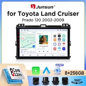 Autoradio Junsun sans fil CarPlay Android Auto pour Toyota Land Cruiser Prado (J120) 2002-2009 avec ventilateur de refroidissement intégré, navigation GPS Android, lecteur multimédia, WiFi, DSP, RDS, - Publicité Autoradio Junsun sans fil CarPlay Android Auto pour Toyota Land Cruiser Prado (J120) 2002-2009 avec ventilateur de refroidissement intégré, navigation GPS Android, lecteur multimédia, WiFi, DSP, RDS, - Publicité