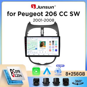Autoradio Junsun sans fil CarPlay Android Auto pour Peugeot 206 (Hatch/CC/SW) 1998-2012 avec ventilateur de refroidissement intégré, navigation GPS Android, lecteur multimédia, WiFi, DSP, RDS, BT, - Publicité Autoradio Junsun sans fil CarPlay Android Auto pour Peugeot 206 (Hatch/CC/SW) 1998-2012 avec ventilateur de refroidissement intégré, navigation GPS Android, lecteur multimédia, WiFi, DSP, RDS, BT, - Publicité