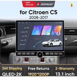 Junsun – autoradio QLED sans fil CarPlay Android Auto, 13.1 pouces, pour Citroen C5 2008-2017, systèmes intelligents, DSP SWC RDS GPS FM BT - Publicité Junsun – autoradio QLED sans fil CarPlay Android Auto, 13.1 pouces, pour Citroen C5 2008-2017, systèmes intelligents, DSP SWC RDS GPS FM BT - Publicité