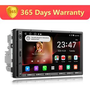 Autoradio Android 7 pouces double DIN, autoradio avec caméra DSP, navigation GPS, WiFi, Bluetooth, CarPlay, écran Android Auto, lecteur multimédia 2DIN pour voiture, unités centrales A5L Atotozone - Publicité Autoradio Android 7 pouces double DIN, autoradio avec caméra DSP, navigation GPS, WiFi, Bluetooth, CarPlay, écran Android Auto, lecteur multimédia 2DIN pour voiture, unités centrales A5L Atotozone - Publicité