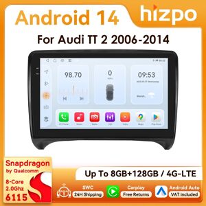 9 " Hizpo 2Din Android Auto autoradio pour Audi TT MK2 8J 2006 - 2014 Snapdragon 6115 GPS Navigation SWC DSP 4G BT CarPlay 360 ° CAM - Publicité 9 " Hizpo 2Din Android Auto autoradio pour Audi TT MK2 8J 2006 - 2014 Snapdragon 6115 GPS Navigation SWC DSP 4G BT CarPlay 360 ° CAM - Publicité
