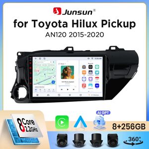 Autoradio Junsun sans fil CarPlay Android Auto pour Toyota Hilux Mk8 (AN120/AN130) 2015-2020 avec ventilateur de refroidissement intégré, navigation GPS Android, lecteur multimédia, WiFi, DSP, RDS, - Publicité Autoradio Junsun sans fil CarPlay Android Auto pour Toyota Hilux Mk8 (AN120/AN130) 2015-2020 avec ventilateur de refroidissement intégré, navigation GPS Android, lecteur multimédia, WiFi, DSP, RDS, - Publicité