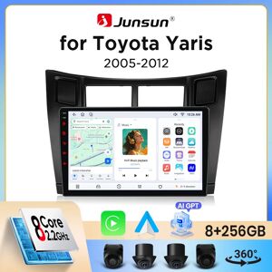 Autoradio Junsun sans fil CarPlay Android Auto pour Toyota Yaris Mk2 (XP90) 2005-2013 avec ventilateur de refroidissement intégré, navigation GPS Android, lecteur multimédia, WiFi, DSP, RDS, BT, SWC, - Publicité Autoradio Junsun sans fil CarPlay Android Auto pour Toyota Yaris Mk2 (XP90) 2005-2013 avec ventilateur de refroidissement intégré, navigation GPS Android, lecteur multimédia, WiFi, DSP, RDS, BT, SWC, - Publicité