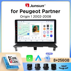 Autoradio sans fil Junsun CarPlay Android Auto pour Citroen Berlingo / Peugeot Partner (M49/M59) 2002-2008 avec ventilateur de refroidissement intégré, navigation GPS Android, lecteur multimédia, - Publicité Autoradio sans fil Junsun CarPlay Android Auto pour Citroen Berlingo / Peugeot Partner (M49/M59) 2002-2008 avec ventilateur de refroidissement intégré, navigation GPS Android, lecteur multimédia, - Publicité