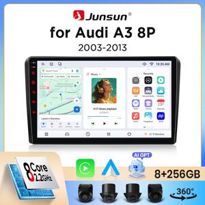 Autoradio Junsun sans fil CarPlay Android Auto pour Audi A3 / S3 / RS3 (8P) 2003-2013 avec ventilateur de refroidissement intégré, navigation GPS Android, lecteur multimédia, WiFi, DSP, RDS, BT, SWC, - Publicité Autoradio Junsun sans fil CarPlay Android Auto pour Audi A3 / S3 / RS3 (8P) 2003-2013 avec ventilateur de refroidissement intégré, navigation GPS Android, lecteur multimédia, WiFi, DSP, RDS, BT, SWC, - Publicité
