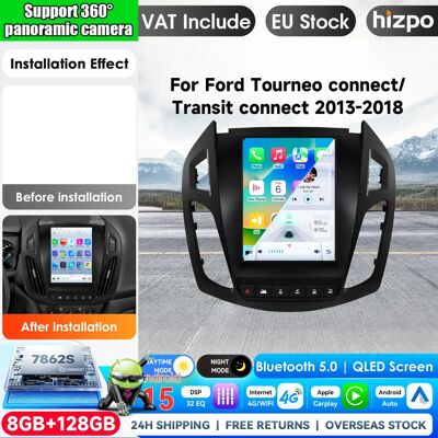 Autoradio GPS stéréo Android 15 Hizpo 9,7 pouces pour FORD Transit 2013-2018 Tourneo Connect, lecteur multimédia 4G 8 cœurs, autoradio CarPlay 2Din, autoradio stéréo, navigation GPS, système - Publicité Autoradio GPS stéréo Android 15 Hizpo 9,7 pouces pour FORD Transit 2013-2018 Tourneo Connect, lecteur multimédia 4G 8 cœurs, autoradio CarPlay 2Din, autoradio stéréo, navigation GPS, système - Publicité