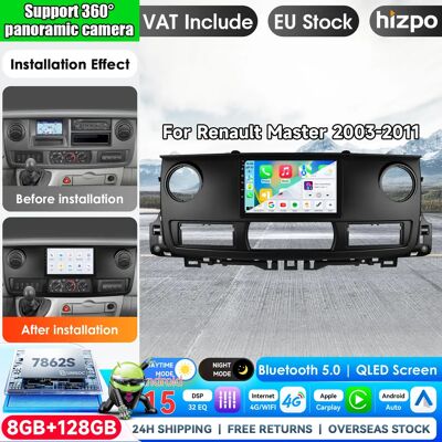 Autoradio Hizpo 10,1 pouces pour RENAULT MASTER 2003-2011, navigation GPS 2 Din, Android Auto, 4G LTE, Carplay sans fil, lecteur multimédia DSP, autoradio 2Din, système intelligent AI, autoradio - Publicité Autoradio Hizpo 10,1 pouces pour RENAULT MASTER 2003-2011, navigation GPS 2 Din, Android Auto, 4G LTE, Carplay sans fil, lecteur multimédia DSP, autoradio 2Din, système intelligent AI, autoradio - Publicité