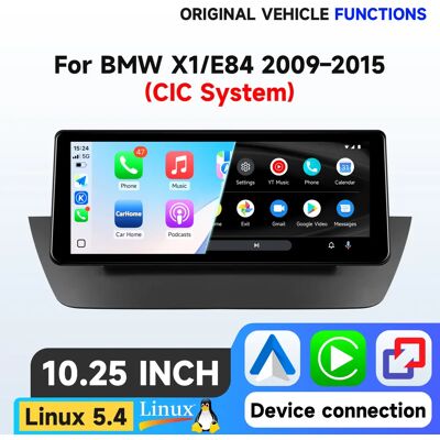 Écran multimédia de voiture Hizpo 12,3'' sans fil CarPlay Android Auto pour BMW X1 E84 2009-2015, système CIC, écran tactile, Airplay, autoradio, lecteur stéréo, navigation GPS, audio, lecteur CD - Publicité Écran multimédia de voiture Hizpo 12,3'' sans fil CarPlay Android Auto pour BMW X1 E84 2009-2015, système CIC, écran tactile, Airplay, autoradio, lecteur stéréo, navigation GPS, audio, lecteur CD - Publicité