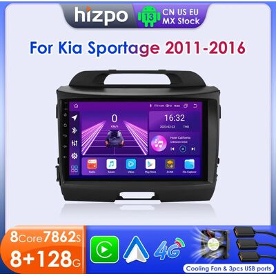 Hizpo 2 Din Android Auto Radio pour KIA Sportage 3 2010-2016 2015 Carplay 4G voiture multimédia GPS 2din Autoradio WIFI RDS DSP 4G BT - Publicité Hizpo 2 Din Android Auto Radio pour KIA Sportage 3 2010-2016 2015 Carplay 4G voiture multimédia GPS 2din Autoradio WIFI RDS DSP 4G BT - Publicité