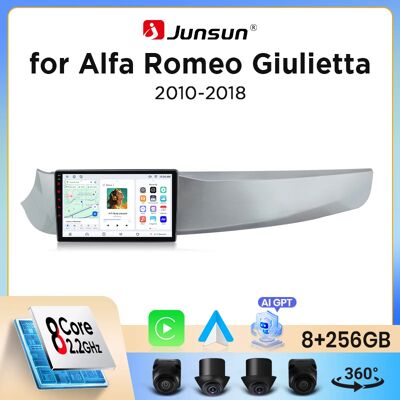 Autoradio Junsun sans fil CarPlay Android Auto pour Alfa Romeo Giulietta (940) 2010-2020 avec ventilateur de refroidissement intégré, navigation GPS Android, lecteur multimédia, WiFi, DSP, RDS, BT, - Publicité Autoradio Junsun sans fil CarPlay Android Auto pour Alfa Romeo Giulietta (940) 2010-2020 avec ventilateur de refroidissement intégré, navigation GPS Android, lecteur multimédia, WiFi, DSP, RDS, BT, - Publicité