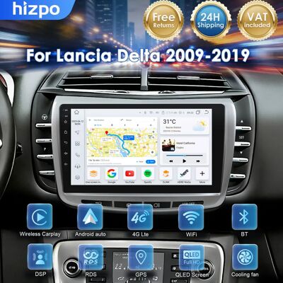Hizpo Android 14 Carplay Head Unit pour Lancia Delta 2009 - 2019 Autoradio Lecteur Multimédia GPS Navigation Écran Tactile 4G Sans Lecteur DVD 2DIN - Publicité Hizpo Android 14 Carplay Head Unit pour Lancia Delta 2009 - 2019 Autoradio Lecteur Multimédia GPS Navigation Écran Tactile 4G Sans Lecteur DVD 2DIN - Publicité