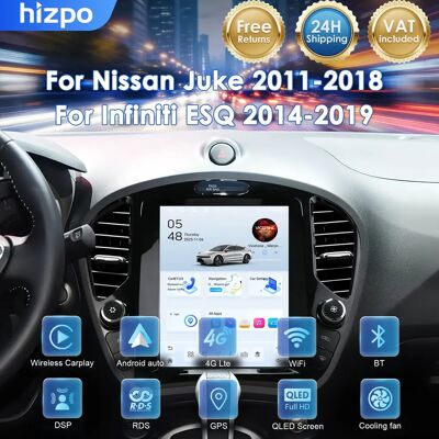 Hizpo 9.7" Carplay sans fil et Android Auto pour NISSAN Juke 2011 - 2018 pour Infiniti ESQ 2014 - 2019 Autoradio GPS Caméra 360 2din Lecteur vidéo multimédia - Publicité Hizpo 9.7" Carplay sans fil et Android Auto pour NISSAN Juke 2011 - 2018 pour Infiniti ESQ 2014 - 2019 Autoradio GPS Caméra 360 2din Lecteur vidéo multimédia - Publicité
