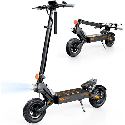 Trottinette électrique iScooter W10 10 pouces 1200W, trottinette tout-terrain 15Ah 40km/h, autonomie maximale 50-60km, trottinettes pliables - Publicité Trottinette électrique iScooter W10 10 pouces 1200W, trottinette tout-terrain 15Ah 40km/h, autonomie maximale 50-60km, trottinettes pliables - Publicité