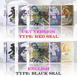Bandai Version UKV Pokémon Platinum Black White, nouveau paquet scellé