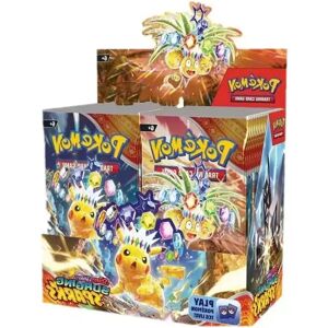 TAKARA TOMY Carte Pokemon, flammes d'obsidienne, étincelles, boîte Booster écarlate