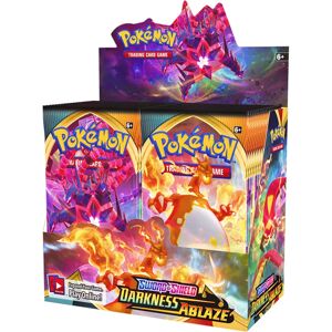 MINISO Cartes Pokemon, 324 pièces/boîte, obscurité anglaise, Ablaze, tension vive,