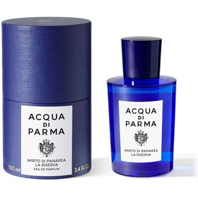 Acqua Di Parma Mirto di Panarea La Riserva - Eau de parfum - Publicité Acqua Di Parma Mirto di Panarea La Riserva - Eau de parfum - Publicité